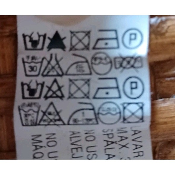 Zara Man Cardigan Sweater Size 42 Longsleeve Gray Navy Brown 100% Fine Wool - Picture 10 of 10